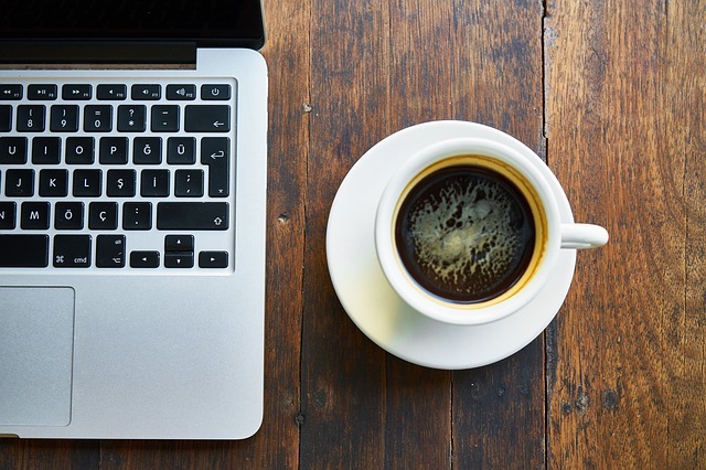 Macbook コーヒー