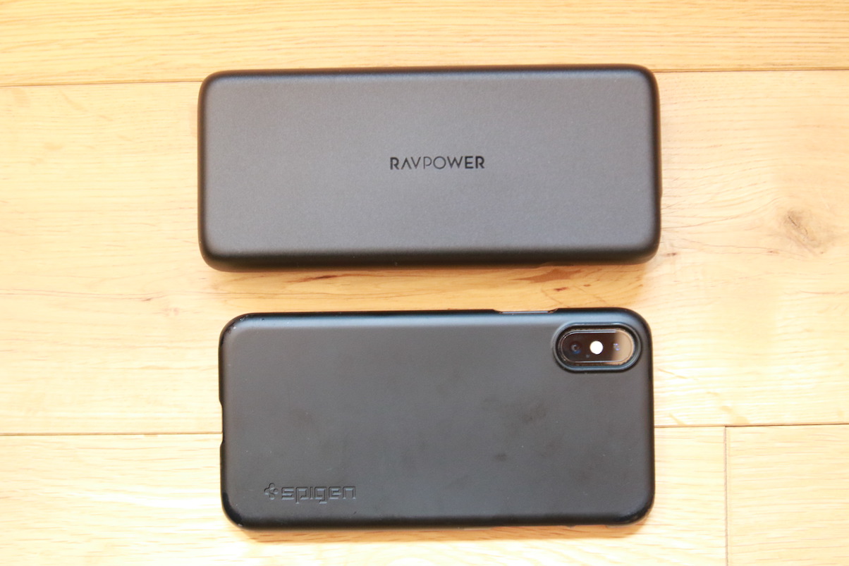 RP-PB201とiPhoneXSを比較