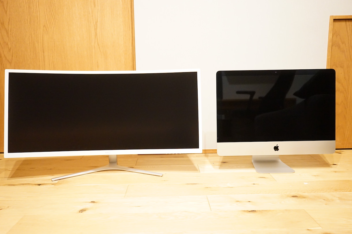 iMac21.5inch&HKC C340