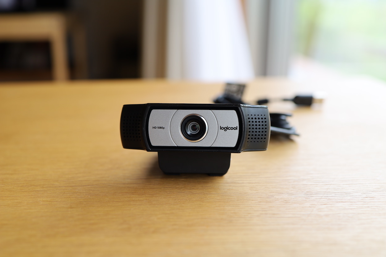 白 フリル付 logicool ロジクール C930e WEBCAM ウェブカメラ C930eR