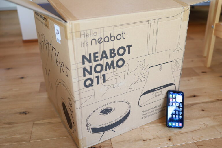 【neabot NoMo Q11 レビュー】掃除・水拭きもコレ1台でOK！しかも全自動で同時にこなせる最強のロボット掃除機【ごみ収集・複数